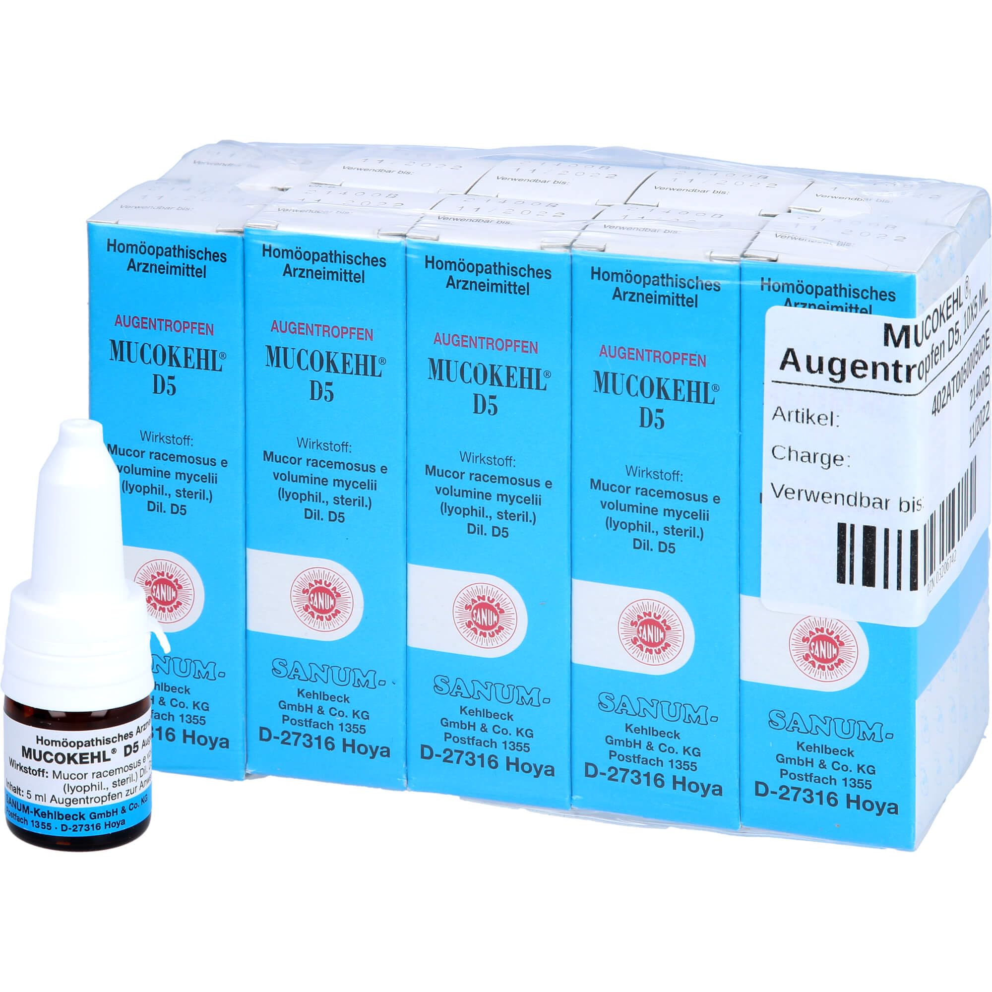 Augentropfen D5 10X5 ml