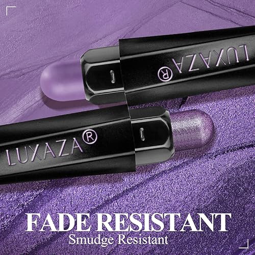 Miniatura 3 de Juego de 10 barras de sombra de ojos, profesional de larga duración, color morado crema, sombras de ojos, abrillantador, lápiz de lápiz de