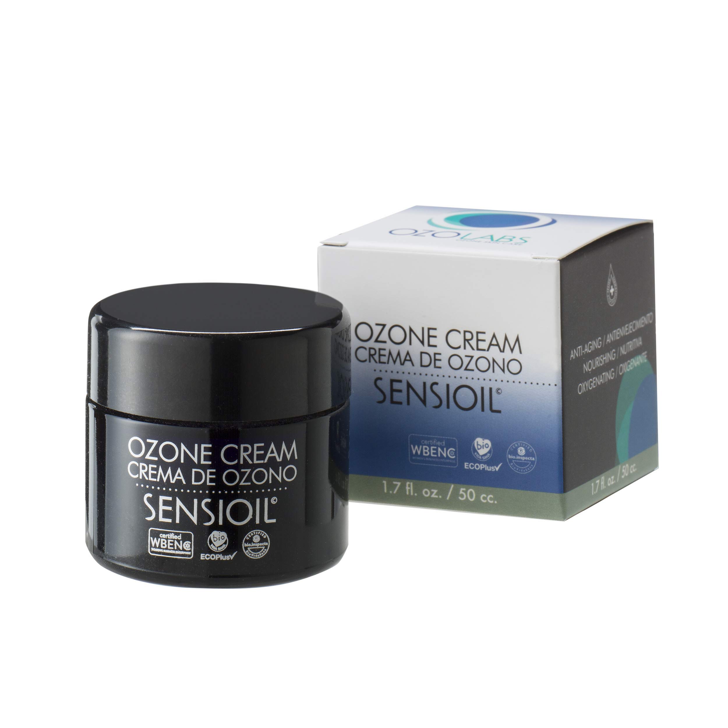 CREAM | With the benefits of ozonated certified organic oils | 1.7 fl. oz.
