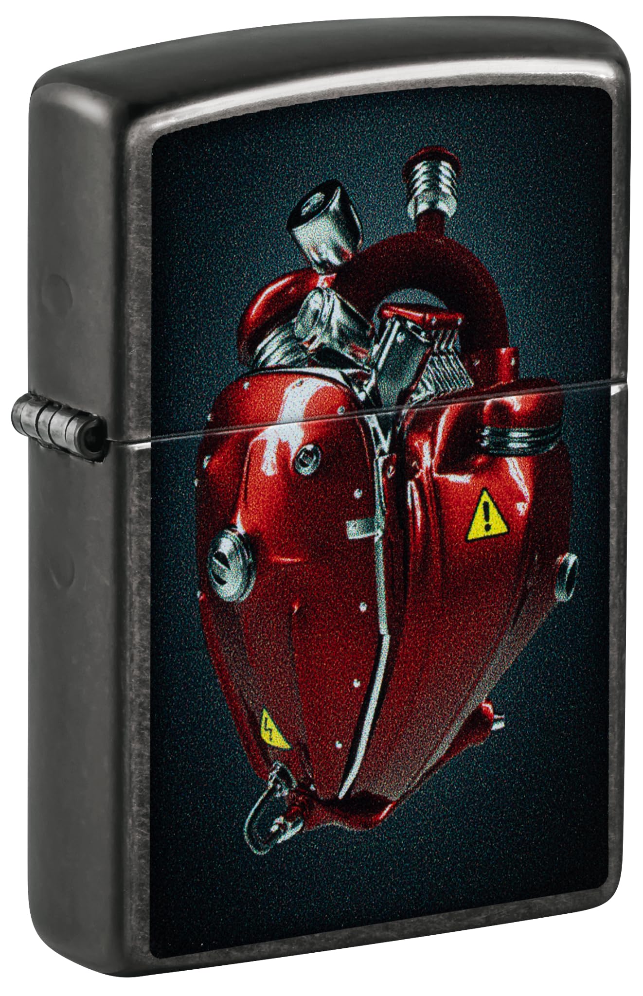 Zippo Lighter, Metal, Gray Dusk, One Size