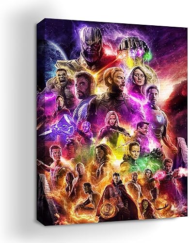 Miniatura 134 de MAVIS PRINT Dead Poool - Decoración de pared Marval de 12 x 16 pulgadas, impresión HD y marco de madera, decoración moderna de pared para Annt