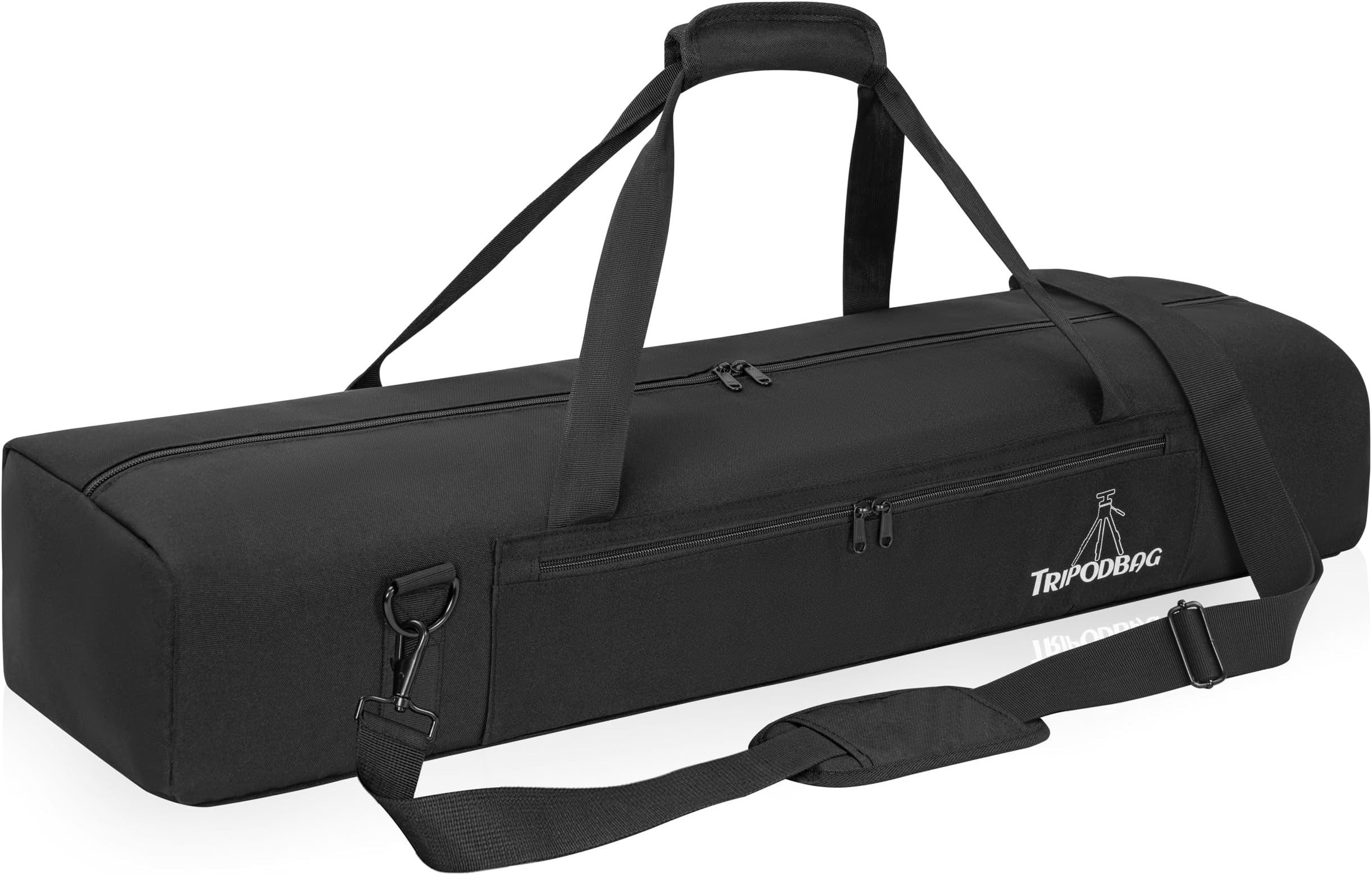 TORIBIO 35.5" Multifunctional Tripod Bag,Heavy Duty Tripod Carrying Case, Tripod Case for Music Stand,Mic Stand, Speakers Stand, Tripods, Lights, Boom Stand, Cameras, Monopods Stand