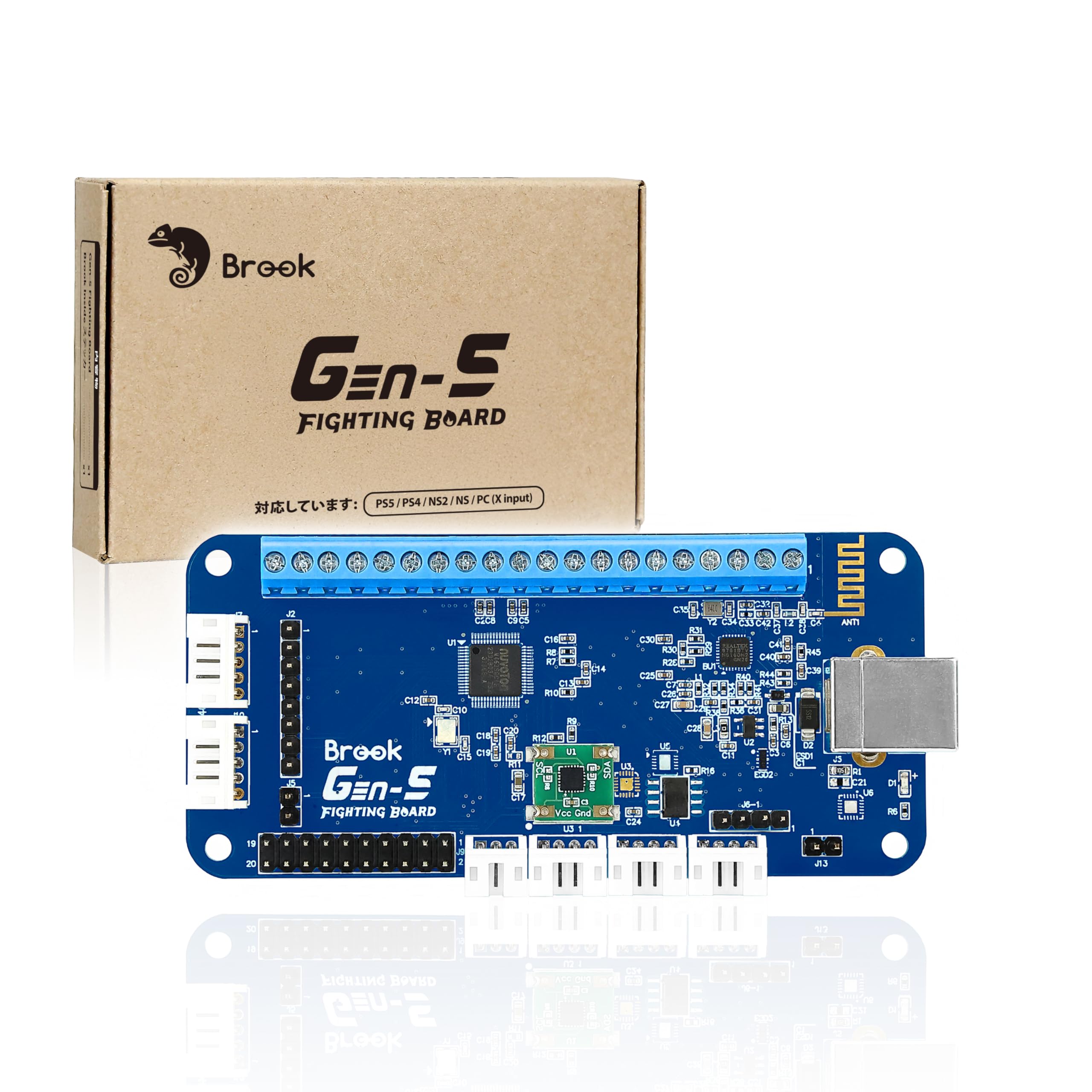 OneFRAME PS5アルミレバーレス 最新基盤 GEN-5X COH Amazon.co.jp: Brook Gaming GEN 5 有線ファイティングボード
