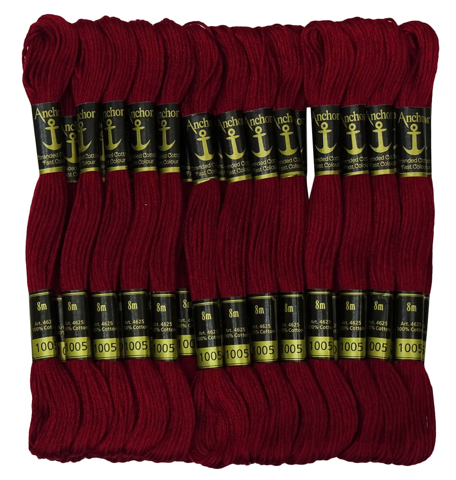 Anchor Maroon 25 X Stranded Cotton Thread Hand Cross Stitch Sewing Embroidery Floss Skeins