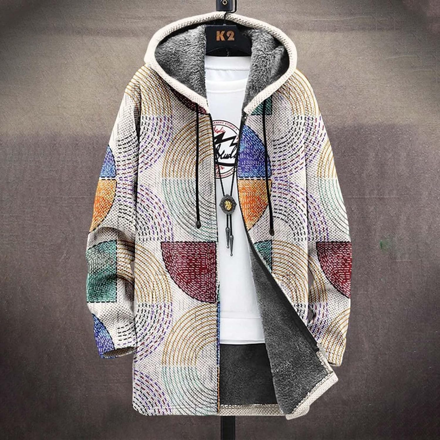 0 パーリーゲイツ シャギーサーマル レオパード ニット セーター 051