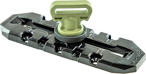 Miniatura 4 de YakAttack Montaje en riel Vertical Tie Down - Varios colores  Accesorios de pesca en kayak