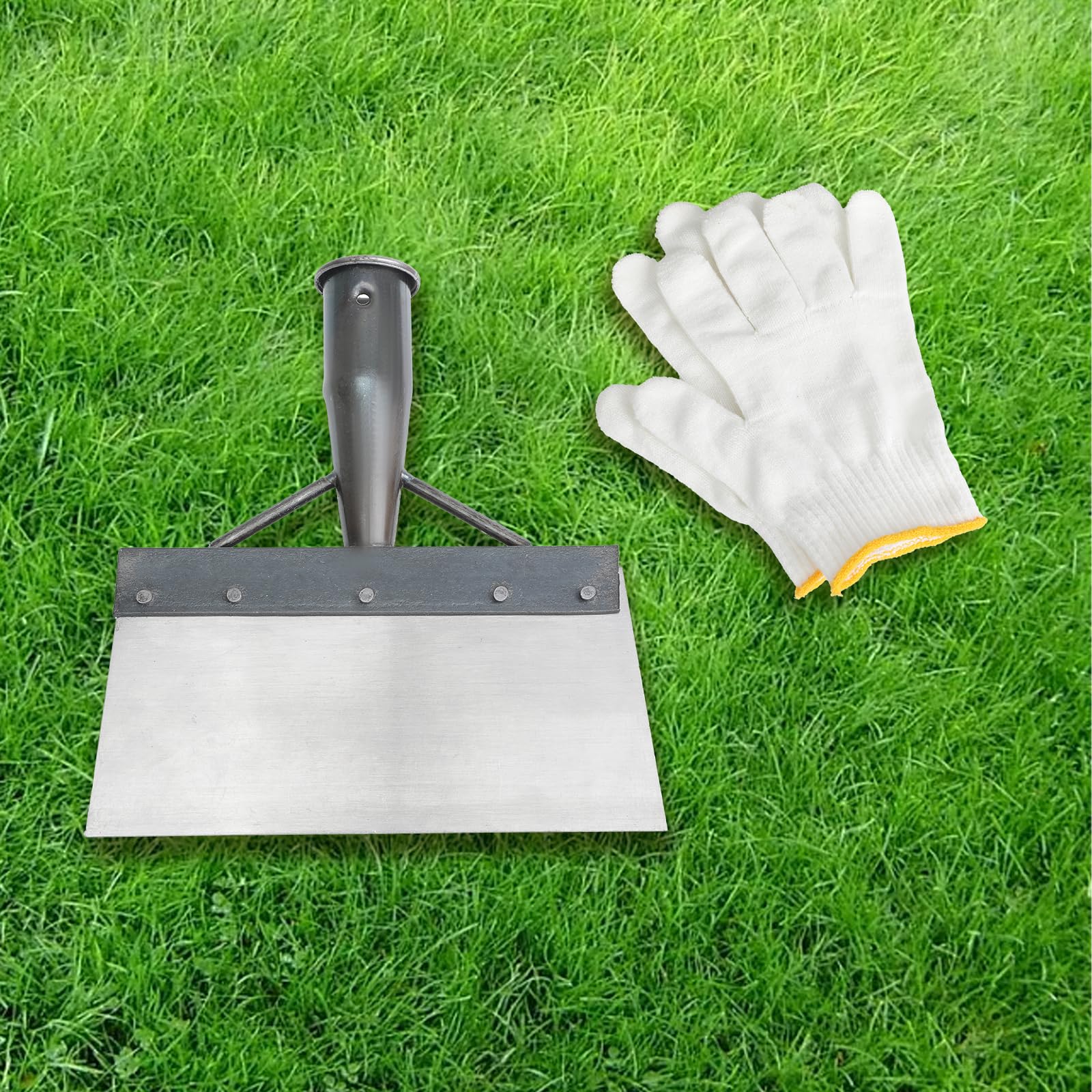 Pala Multifunzionale Da Giardino 20 Cm - Per Pulizia, Diserbo E Lavori Outdoor - Foto 11