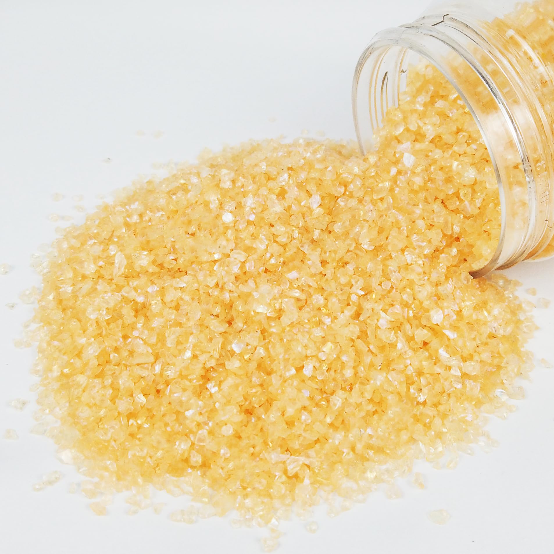 TWINKLING Colorful Crushed Glass Glitter, Broken Glass,Craft Glitter, Glass Gems Chips for DIY Resin Art Epoxy Crafts, Nail Art, Geode Painting,