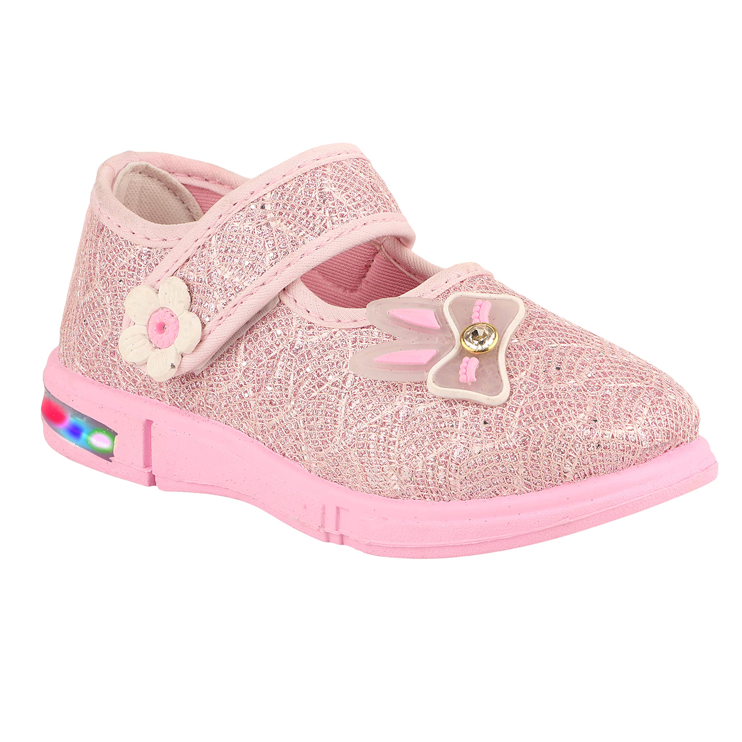 LEVOT Lily-Pink PVC Sole BELLERIANS for Girls (Pack of 1) AGE-3-3.5 Years (B0BW77Q3R4) Amazon Price History, Amazon Price Tracker