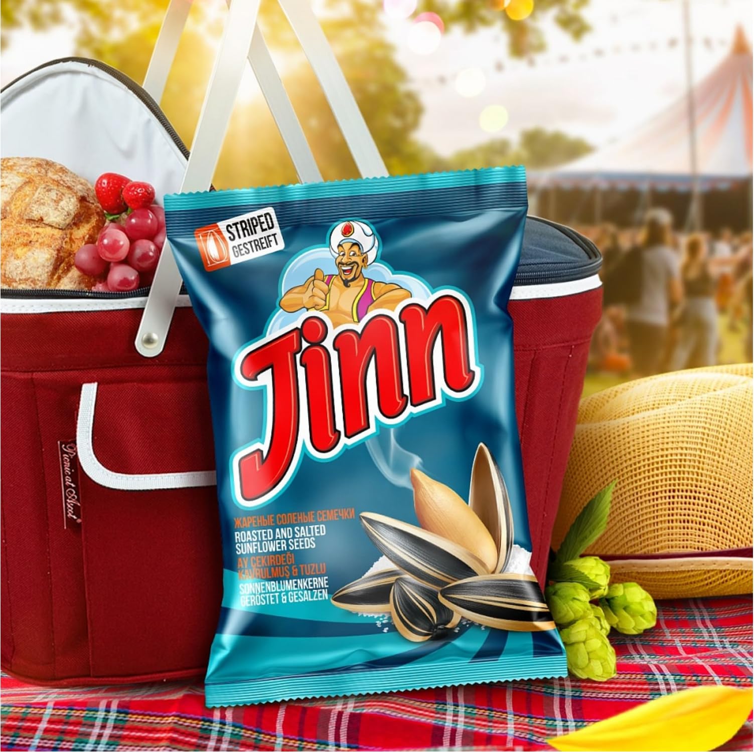 JINN Sonnenblumenkerne Geröstet Gesalzen 300g x 10