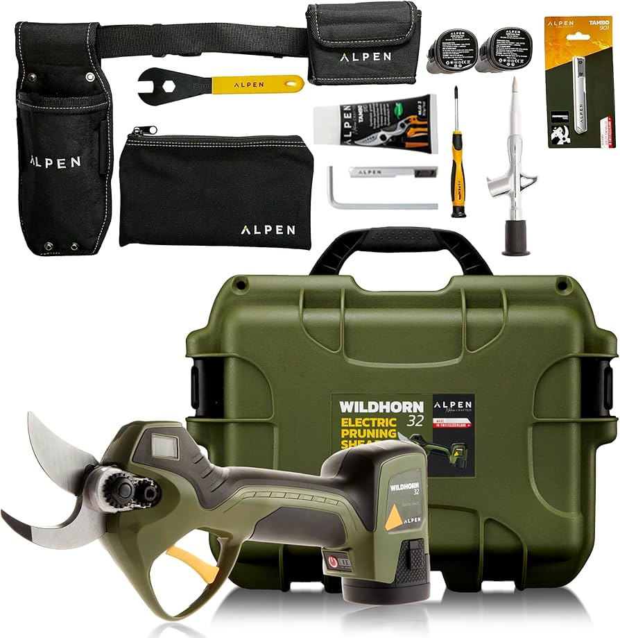 Amazon.com: ALPEN - Electric Pruning Shear Wildhorn 32 - Swiss