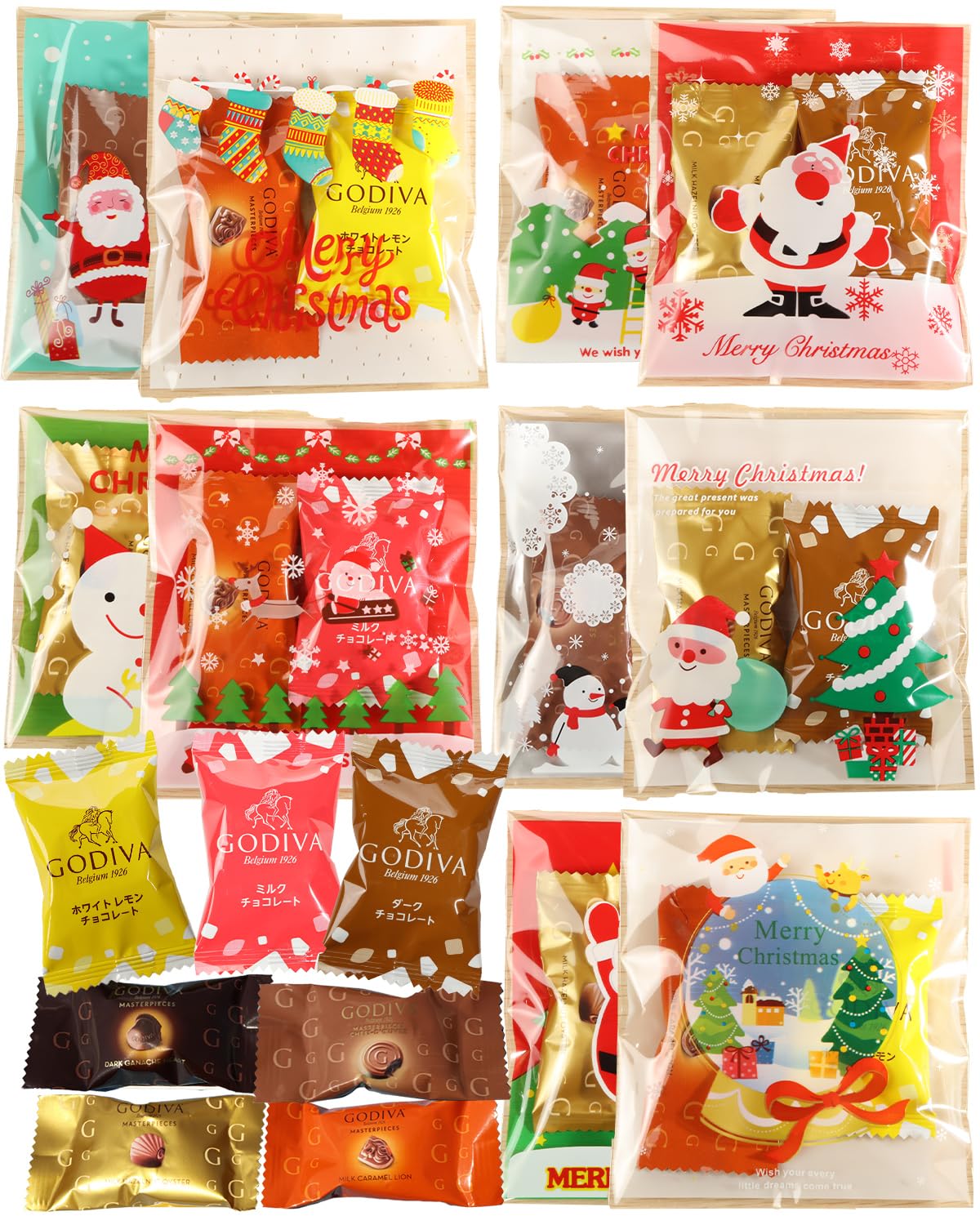 Amazon.co.jp: クリスマス GODIVA ゴディバ マスターピース スクエア