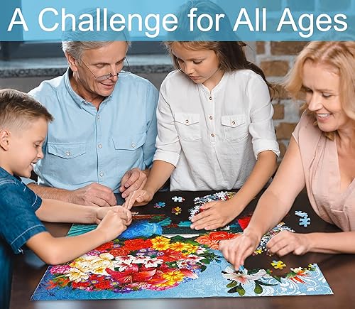 Miniatura 3 de Rompecabezas de rompecabezas para adultos 1000 piezas 1000 piezas rompecabezas de 1000 piezas rompecabezas de ramo