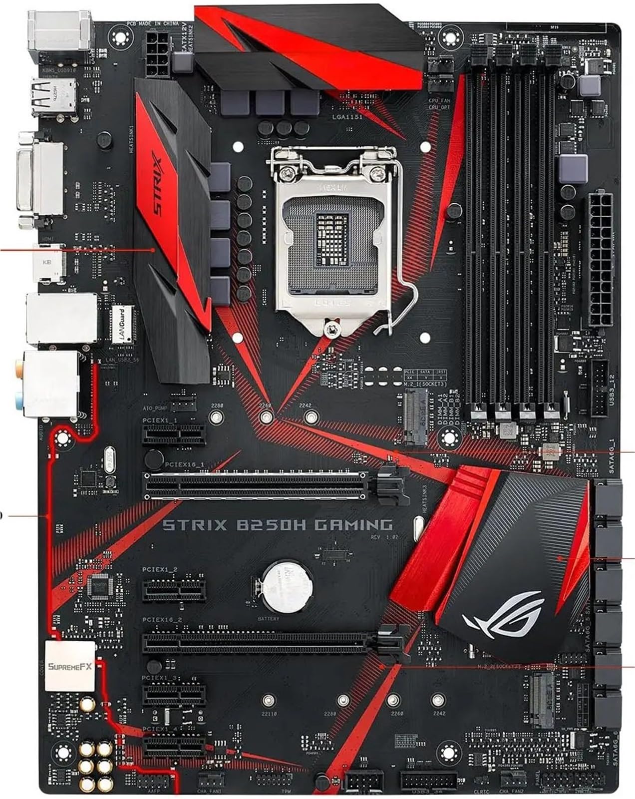 Placa Madre Fit For ASUS ROG Strix B250H
