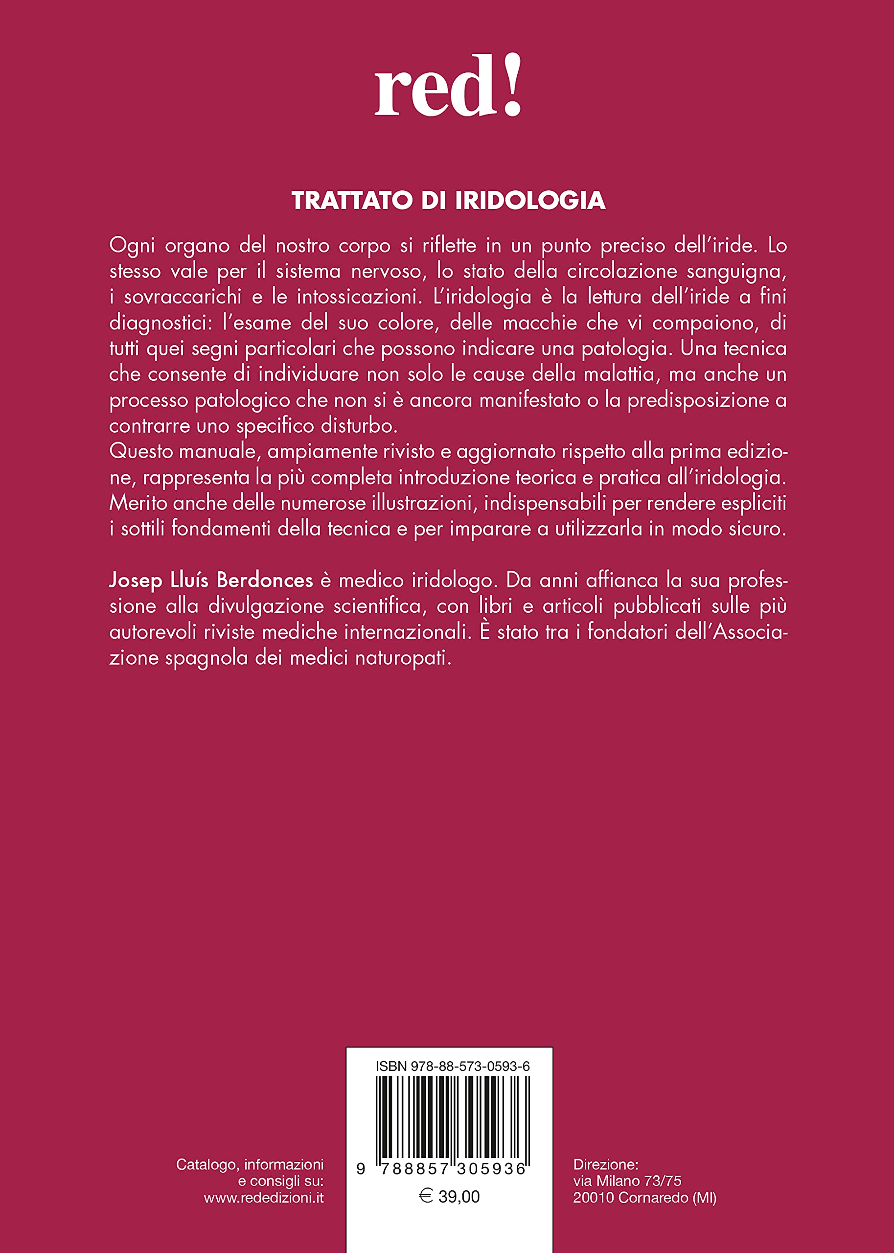 Trattato di iridologia: I principi teorici e la pratica