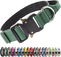 Vista 49 de TSPRO Collares Premium para Perros Collar Táctico para Perro con Parche y Hebilla de Metal de Liberación Rápida de Servicio Pesado Duradero Grueso