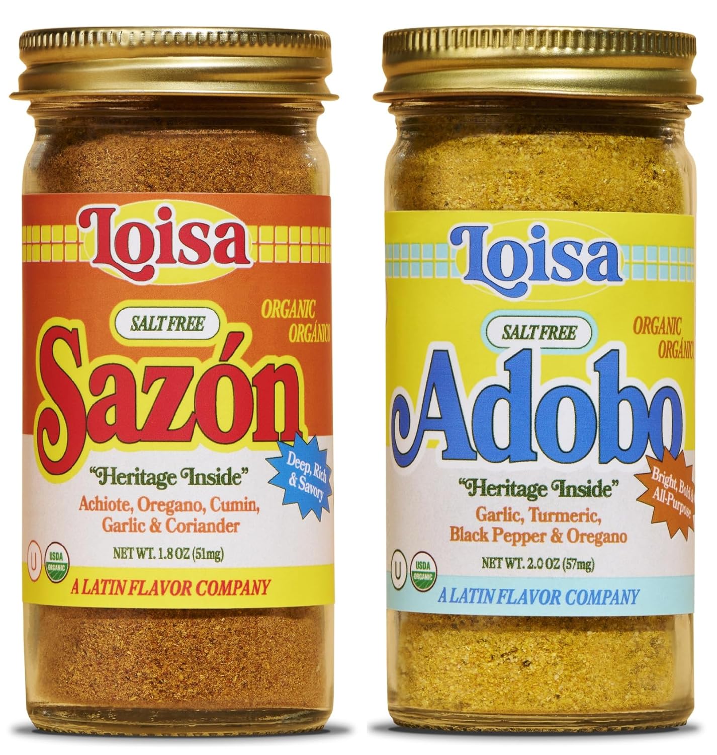 Loisa Salt Free Adobo + Sazon Duo