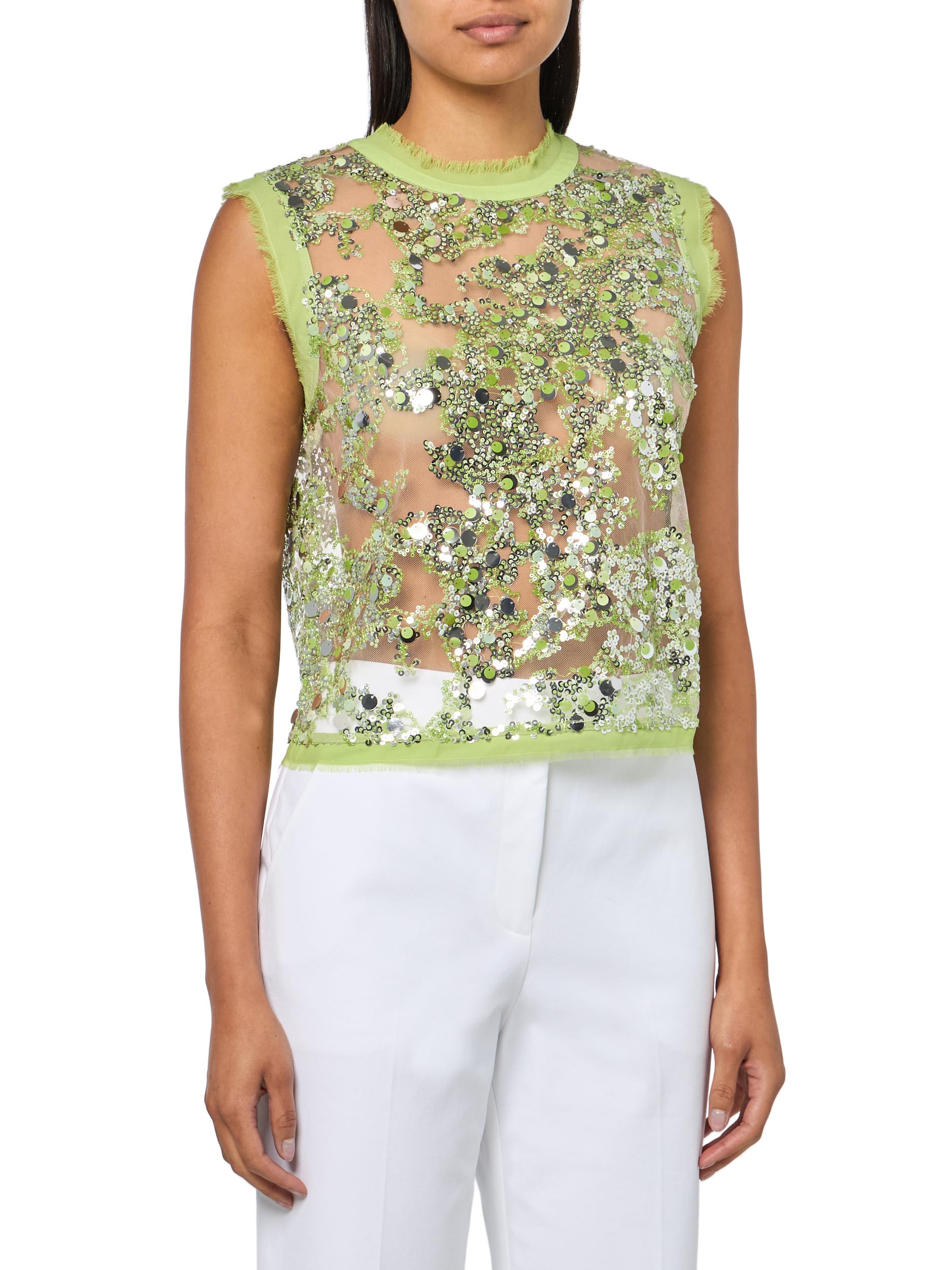 Baum Und PferdgartenのMANIRAスパンコールブラウス Amazon.com: BAUM UND PFERDGARTEN Women's Manira Blouse