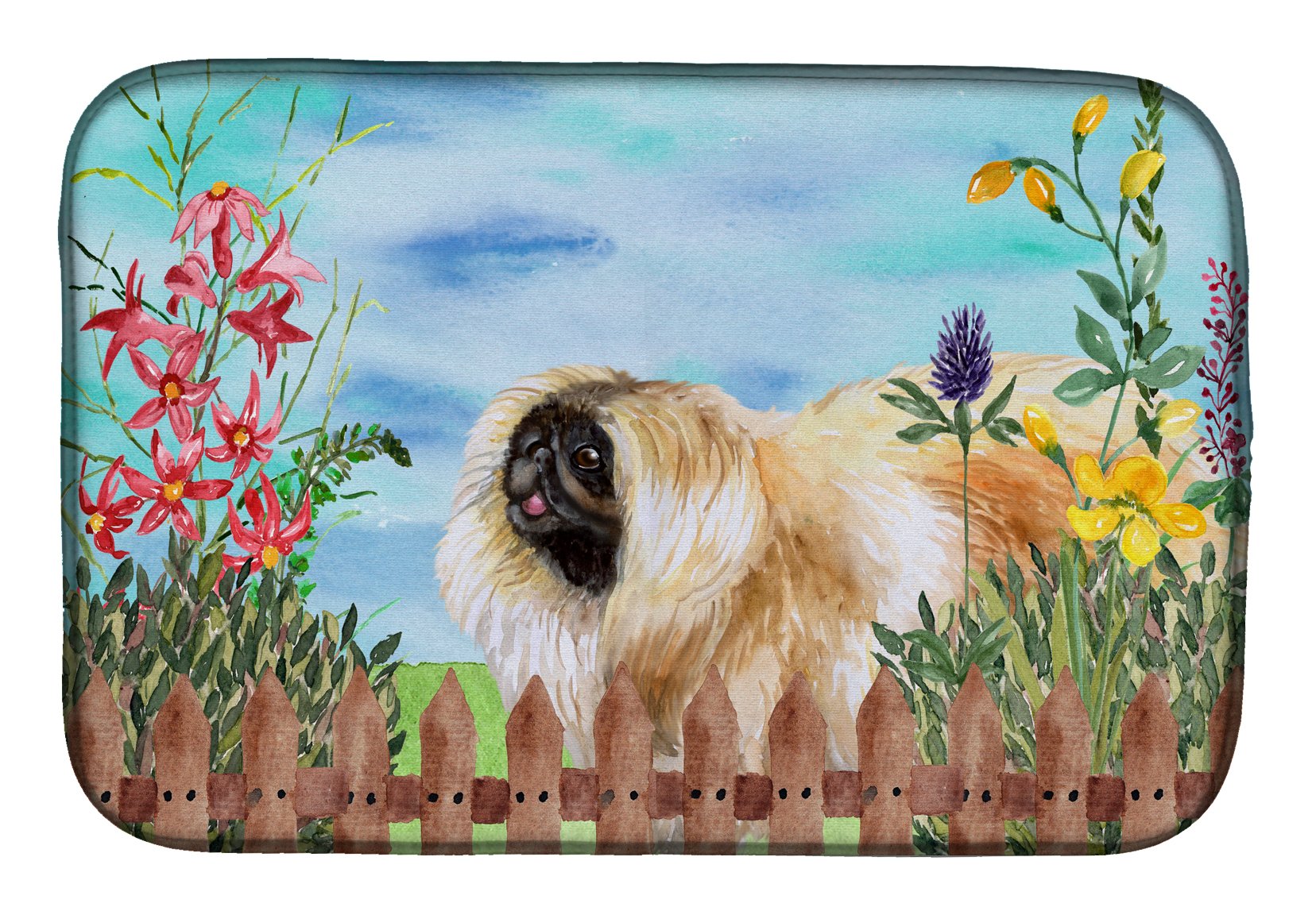 Tapis d'égouttage pékinois Caroline's Treasures CK1243DDM 35x53cm