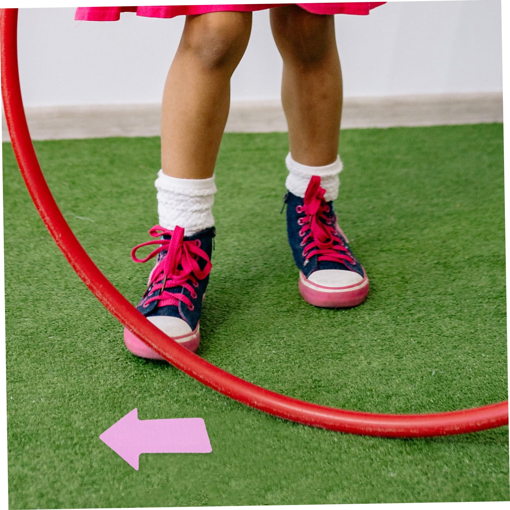 DOITOOL 24 Pack of Nylon Carpet Markers Spot Markers for Classroom Sports Training Sturdy Easy to Use