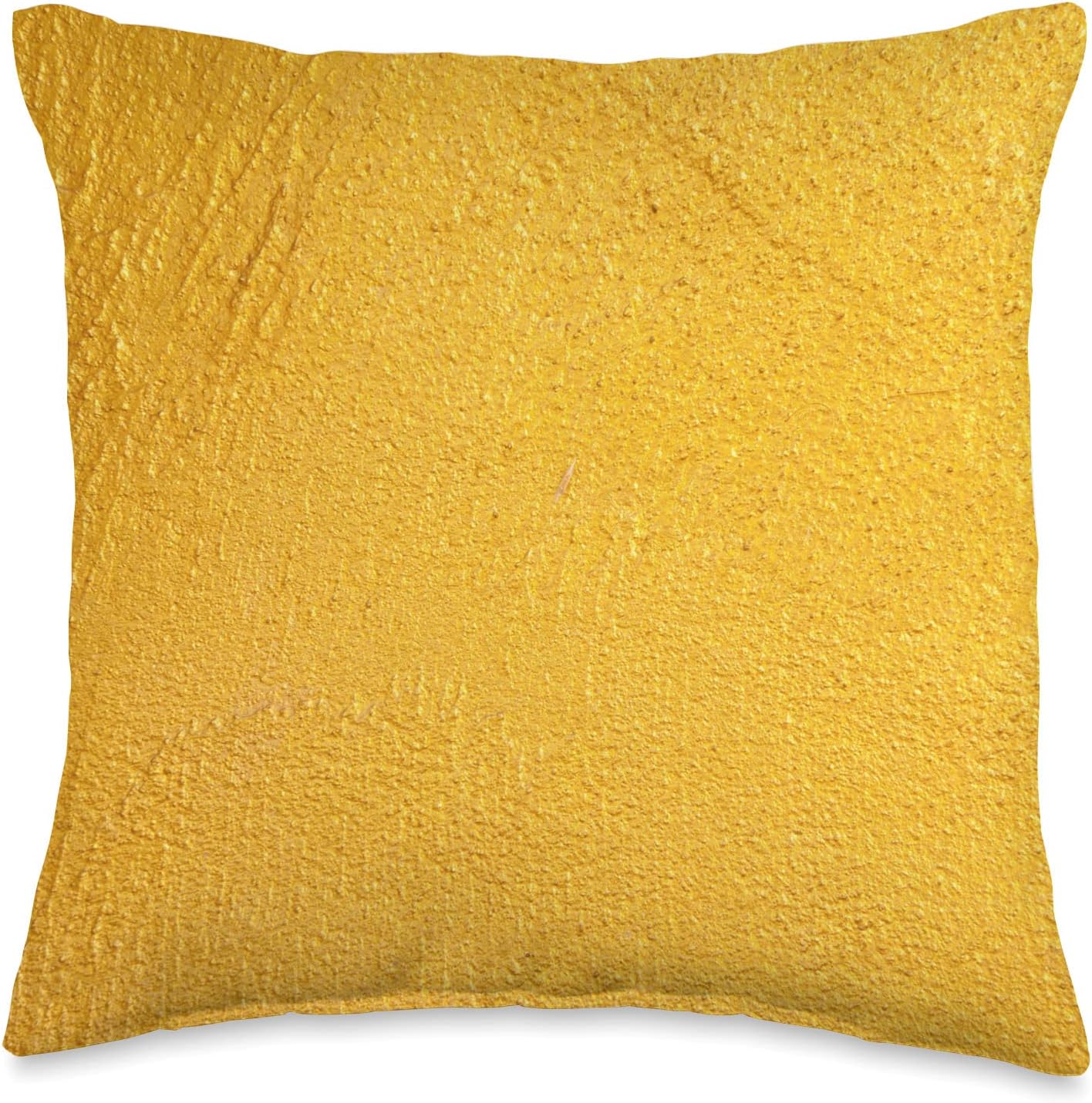 Yellow Wall Color Design Throw Pillow