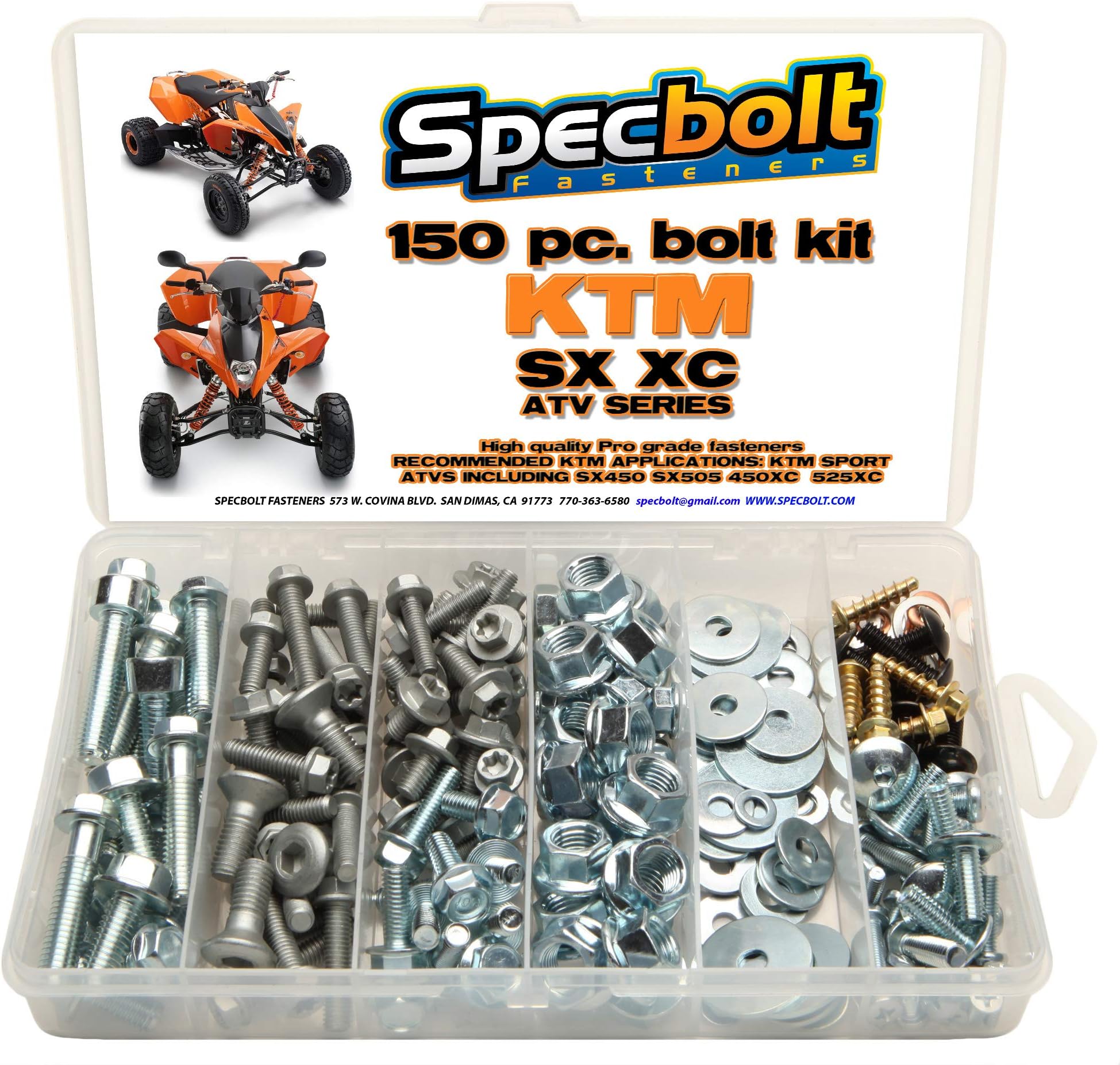 Bolt Kit Honda TRX250R Fourtrax 250R Fenders Plastic Body Engine