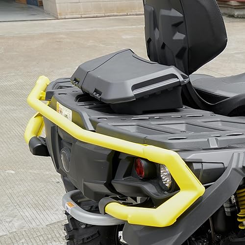 Miniatura 6 de Caja de carga de almacenamiento para Outlander, 2 galones (7.5 litros) negro delantero trasero bastidores caja de herramientas de cama asiento