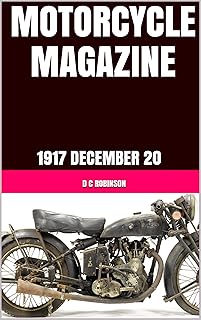 MOTORCYCLE MAGAZINE: 1917 DECEMBER 20