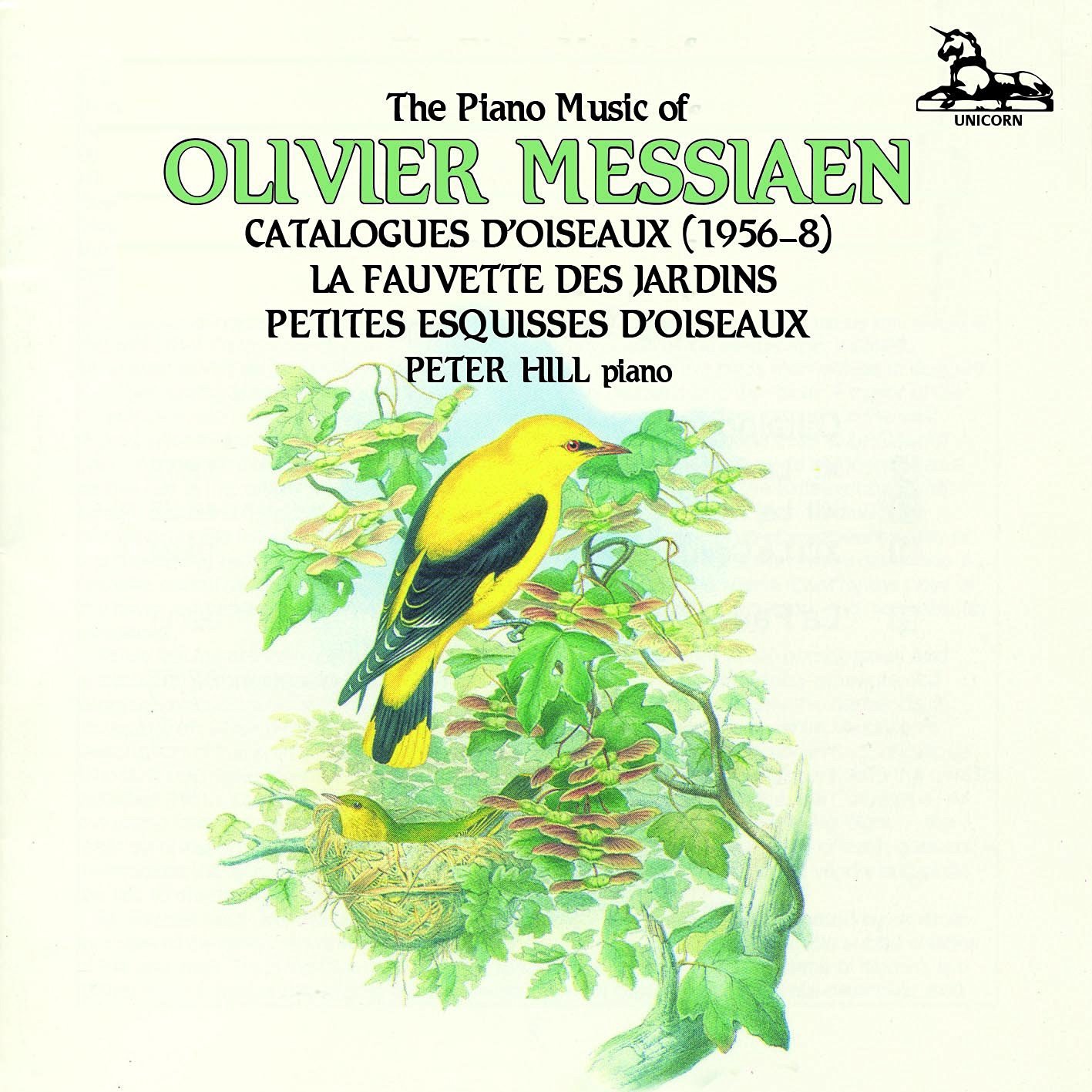 MESSIAEN - CATALOGUES