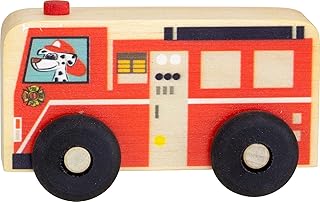 Maple Landmark Scoots-Fire Truck - Made in USA