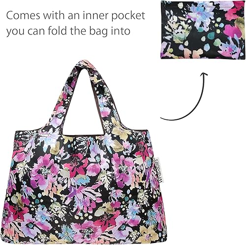 Miniatura 5 de Bowbear Bolsa plegable de nailon reutilizable para compras