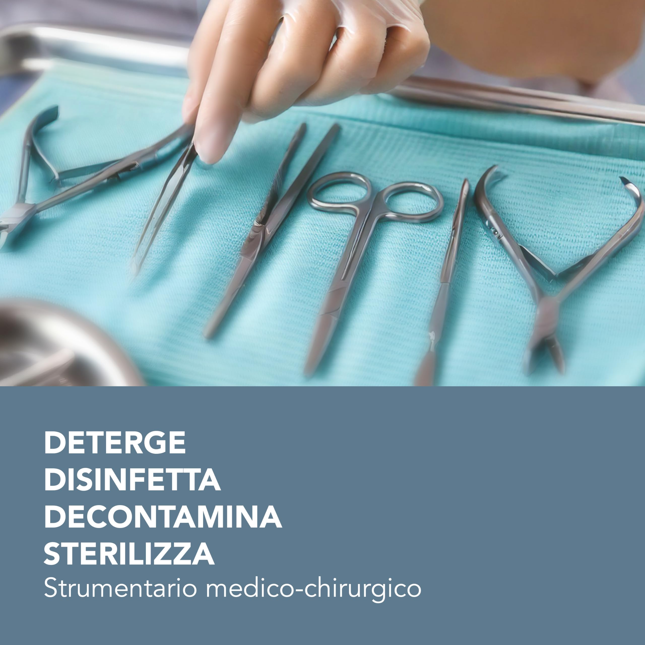 Sterilizzante a freddo in polvere Acido peracetico 1 kg - Disinfettante ferri GIOXIDO PLUS