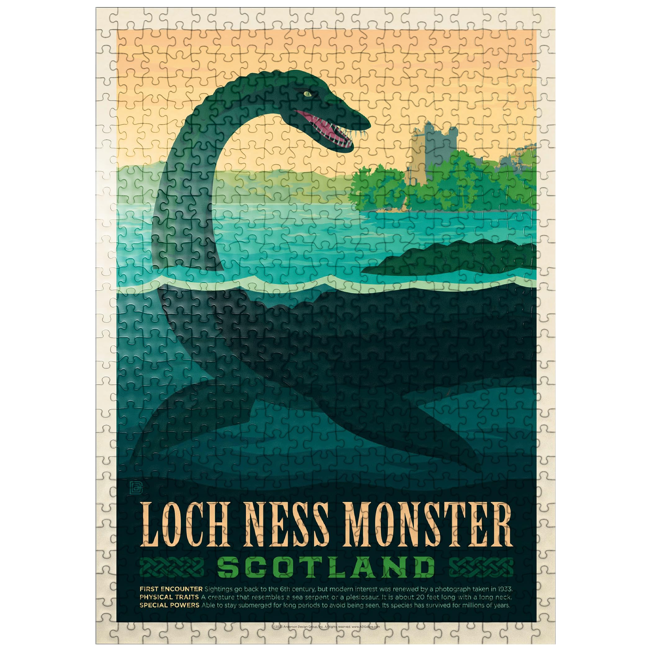 Amazon.com: MyPuzzle Mythical Creatures: Loch Ness Monster