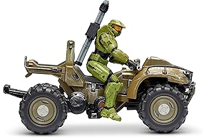 HALO 4" "World of HALO" Figure & Vehicle – Mongoose with Master...
