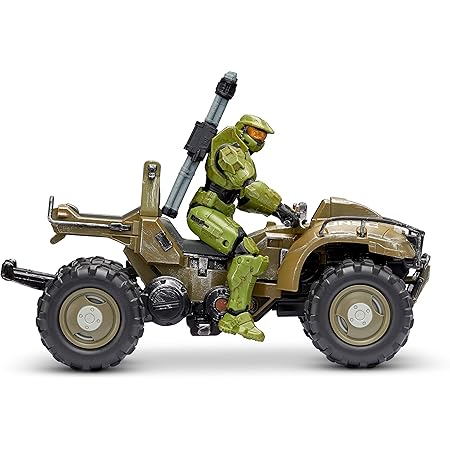 Halo 4 Zoll World of Mongoose Fahrzeug mit Master Chief