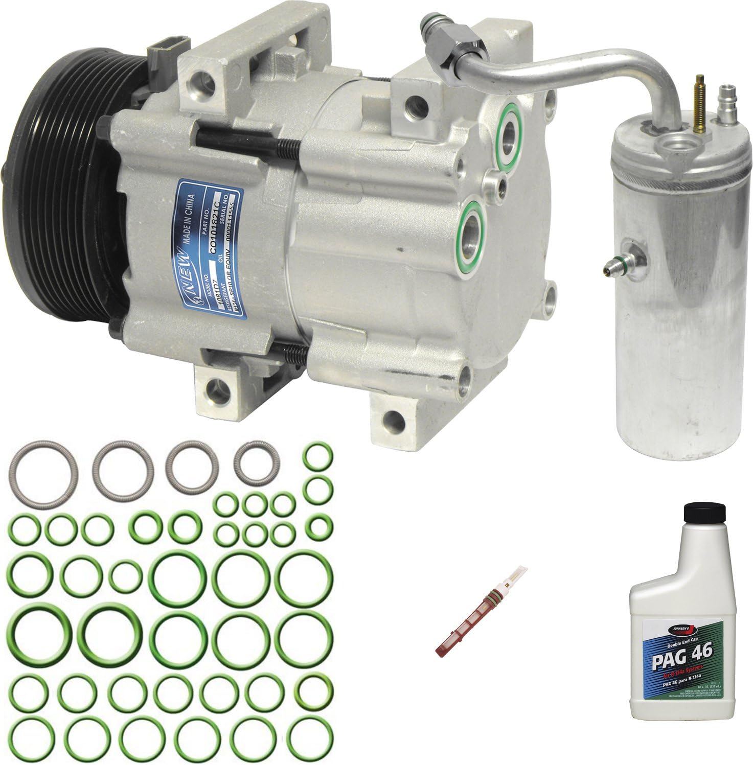 Universal Air Conditioner KT 1665 A/C Compressor and Component Kit