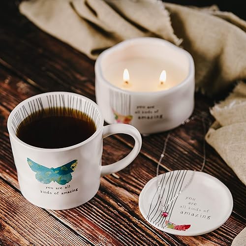 Miniatura 4 de You are All Kinds of Amazing - Plato de baratijas de joyería de recuerdo de mariposa de 4 pulgadas