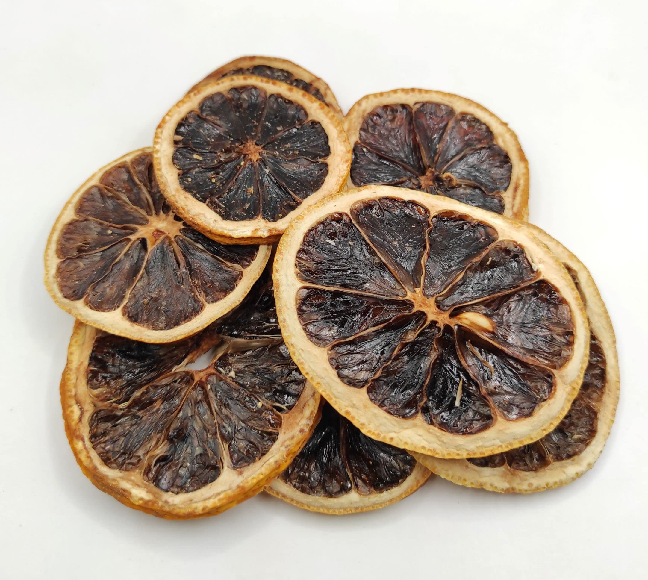 Fette Di Limone Intero Commestibile Greco Essiccato 40g - 1,95kg Grado A (950 grammi)