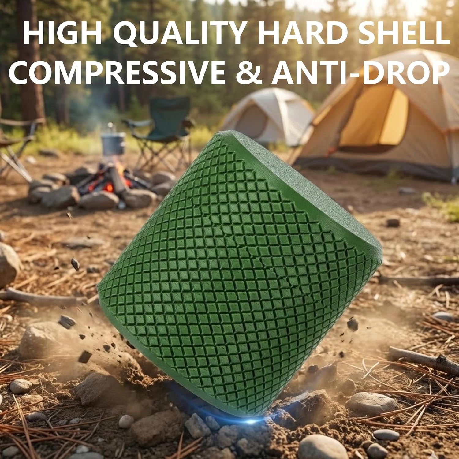 Waterproof Battery Storage Canister — Fits CR123A, CR2032/2016, CR1620/CR1632, AA & AAA | Removable Organizer with Hidden Compartment