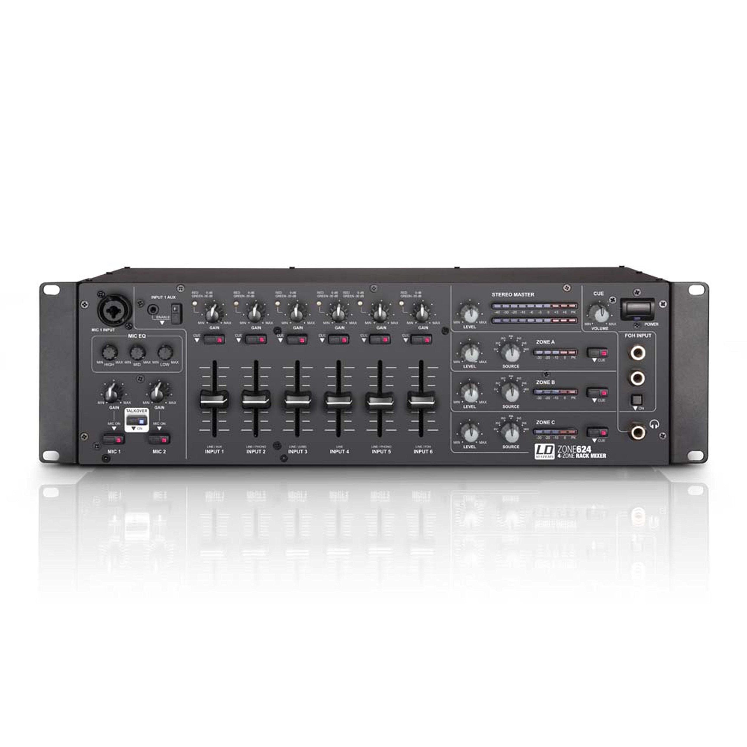 Ld systems ZONE 624 Table de mixage analogique