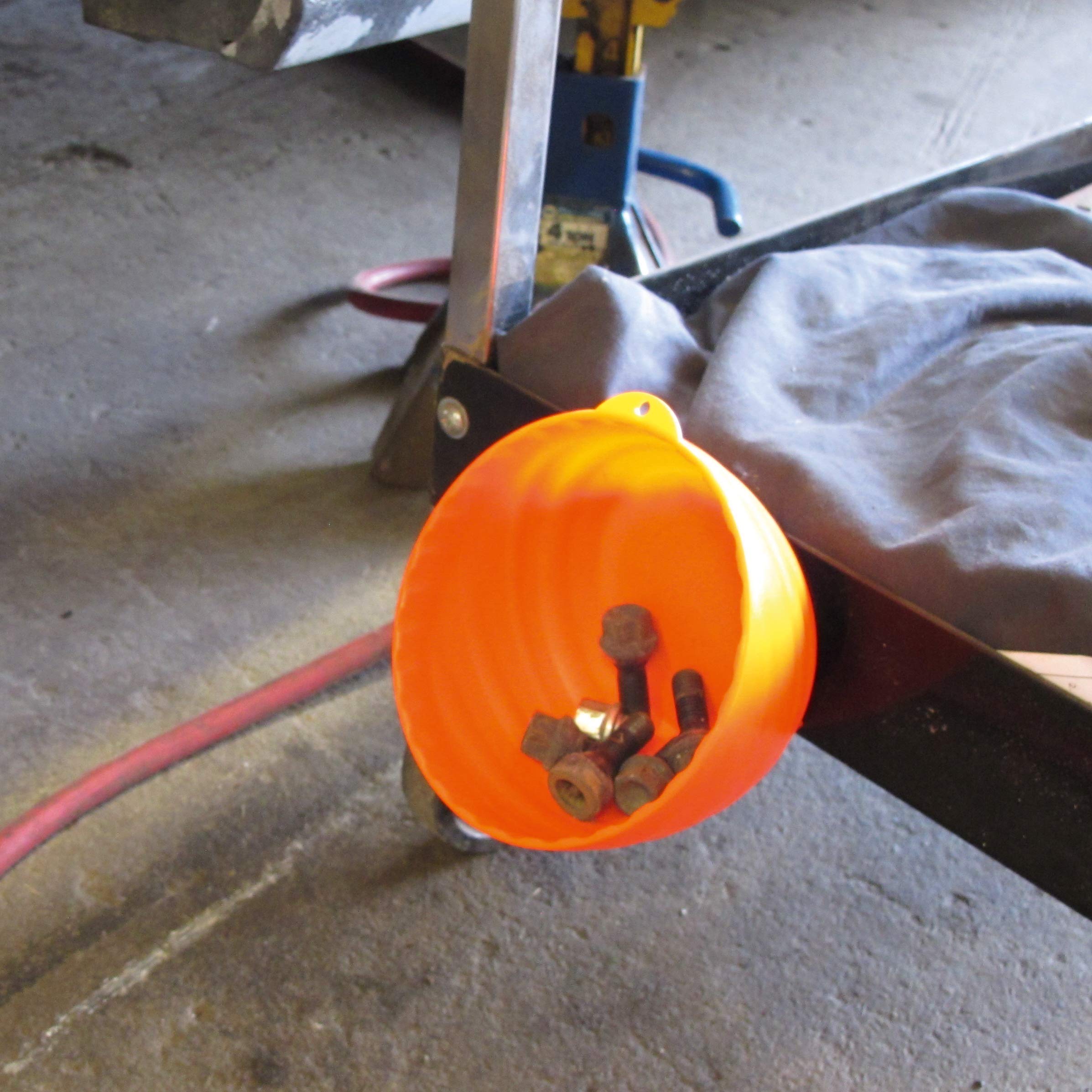 Mueller-Kueps Magnetic Parts Bowl, 2pcs, Orange