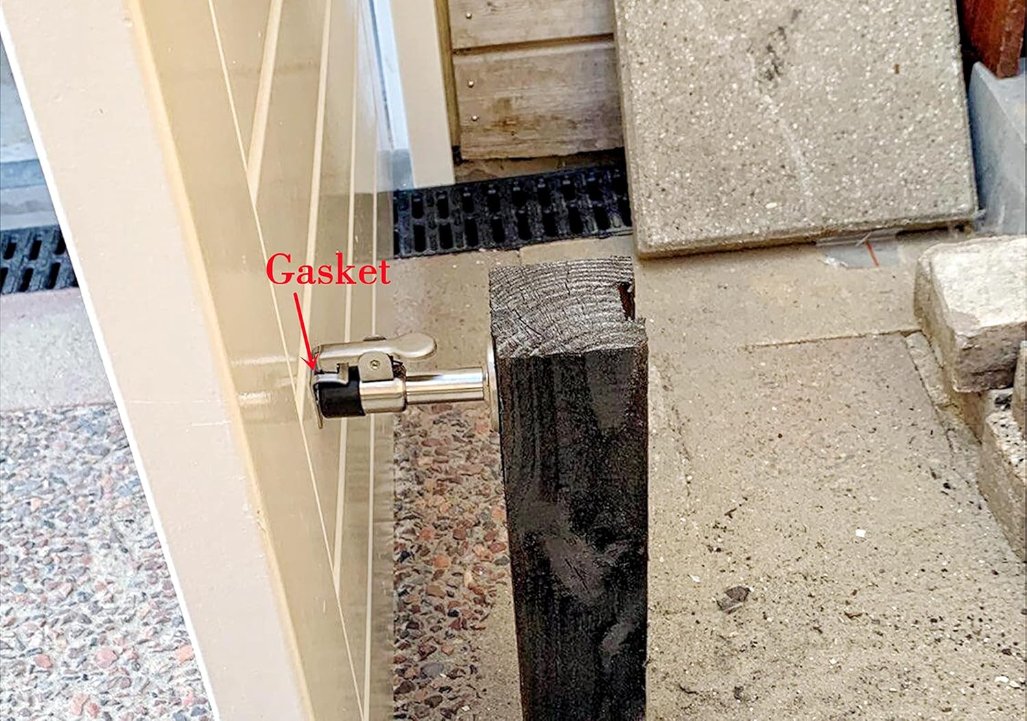 2 Sets Stainless Steel 316 Boat Door Stop Stopper Catch Door Holder Floor Knob Yacht RV Motorhome Camper Spring Latch Marine Hardware W/Fastener (2Sets)