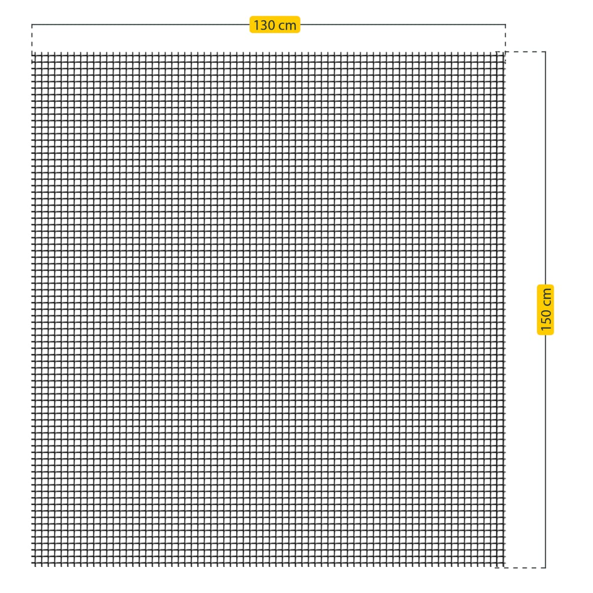 Schellenberg 50715 Zanzariera finestra per finestre fino a 130 x 150 cm, zanzariere senza perforazione, incl. nastro di fissaggio, antracite