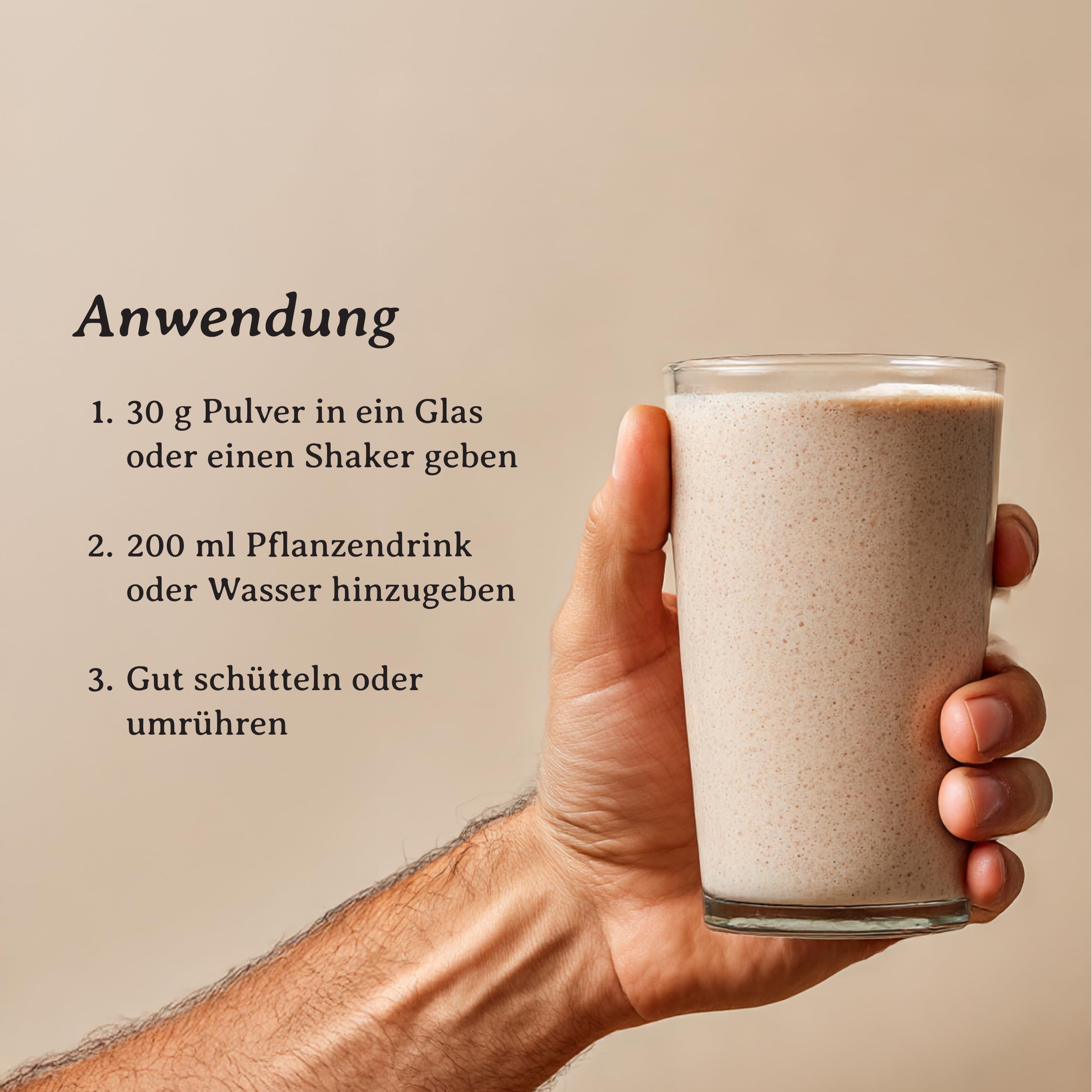 ORGAINIC Bio Vegan Protein - Reis- und Erbsenprotein - Bio Zertifiziert - 700 g - Natural - Premium Eiweiß Pulver ohne Zuckerzusätze - Veganes Proteinpulver - Protein Pulver Vegan ohne Süßungsmittel