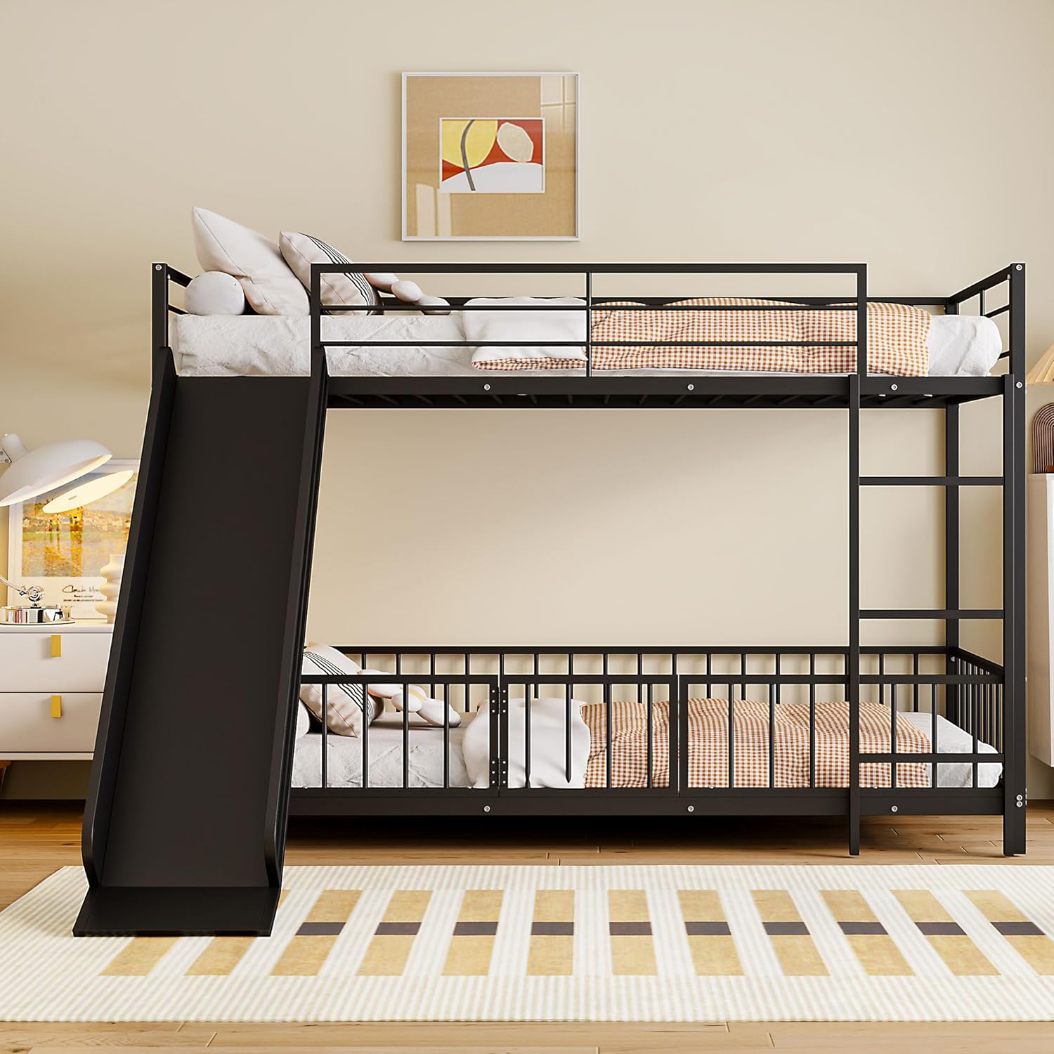 Assembled Polibi Bunk Bed with Slide
