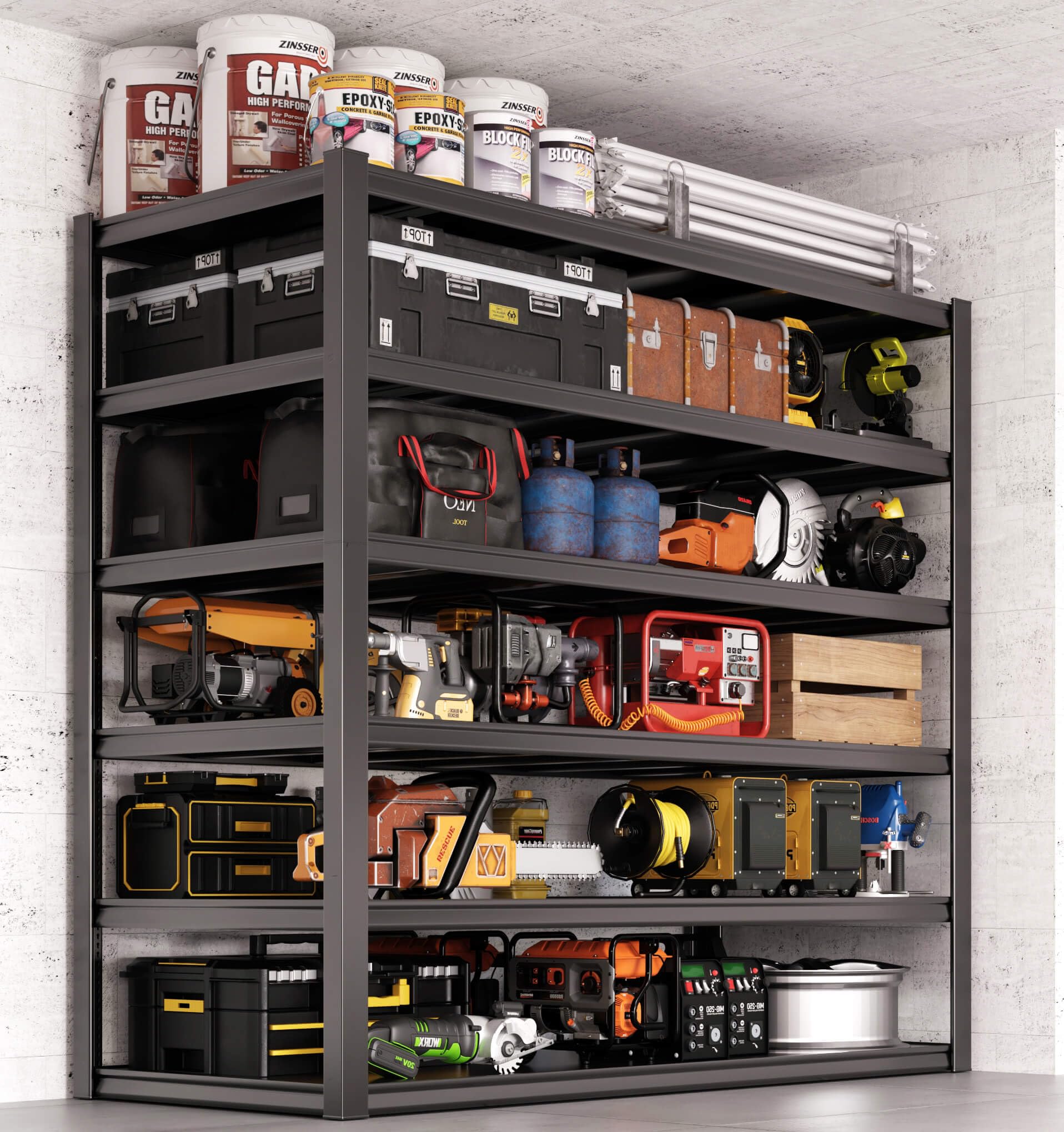 Lowes Garage Ceiling Storage Racks Garage Organization Orlando