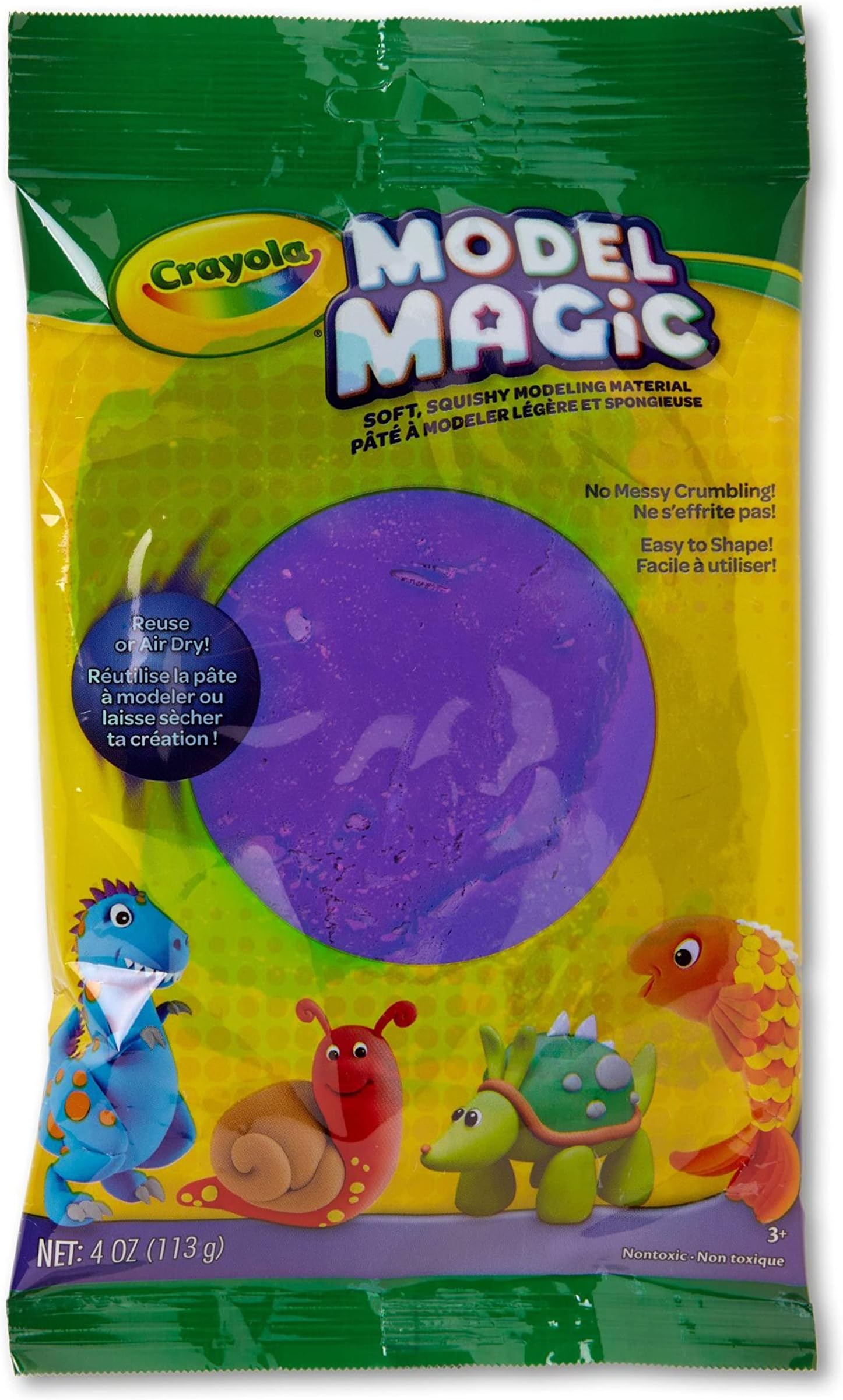 Crayola Model Magic Kit, Multicoloured, 22.86 x 13.97 x 2.03 cm, Purple