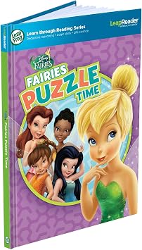 LeapFrog Tag Gamebook Disney Fairies Puzzle Time