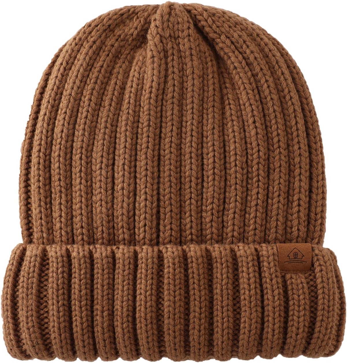 Home Prefer Mens Winter Hat Wool Fleece Lined Knit Beanie Hat Warm Stocking Caps - Image 2