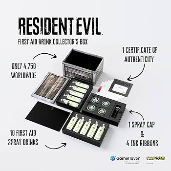 トイガン biohazard LIMITED EDITION DECOAE Resident Evil First Aid Drink Collector's Box - Limited